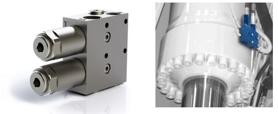 Load holding valve for cylinder